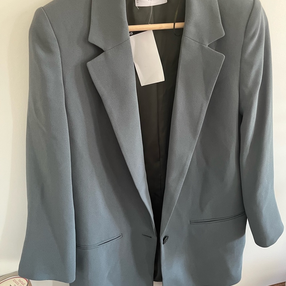 Mango Olive Blazer - Picture 2 of 3